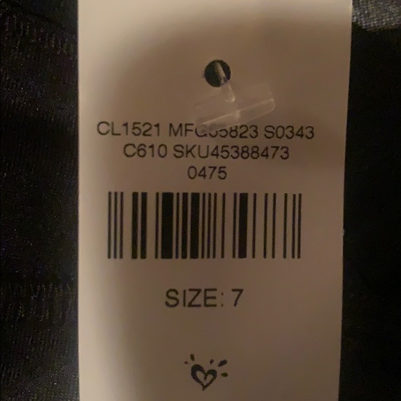 Justice Active- High Waist Ankle Legging- Size 7 - Picture 4 of 5